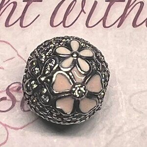 Authentic Pandora Poetic Blooms Clip # 792084CZ